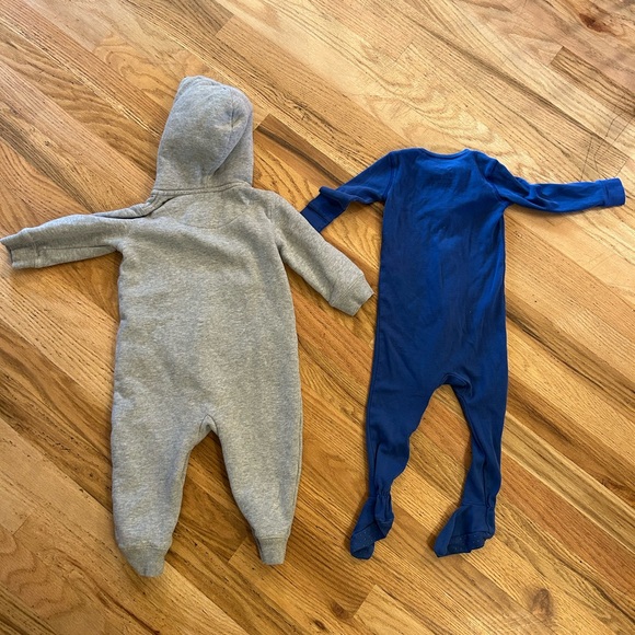 Primary Clothing Winter Cotton Onesie Fleece Bodysuit Jacket size 12-18 months - Picture 2 of 5